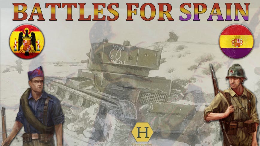 Product cover for Battles For Spain