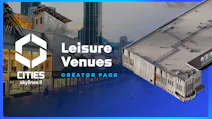 Product cover for Cities: Skylines II - Creator Pack: Leisure Venues
