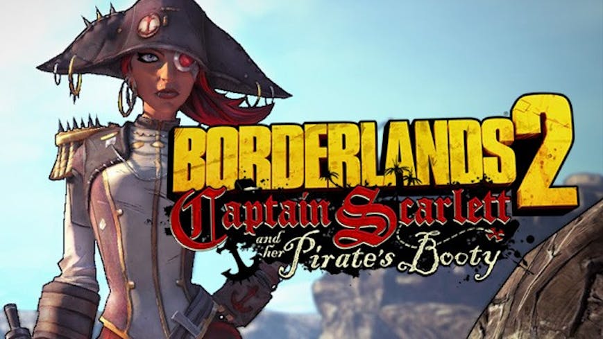 Product cover for Borderlands 2 DLC – Captain Scarlett and her Pirate’s Booty