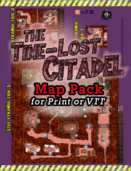 The Time-Lost Citadel Digital Maps