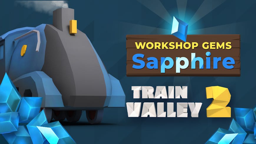 Train Valley 2: Workshop Gems - Sapphire