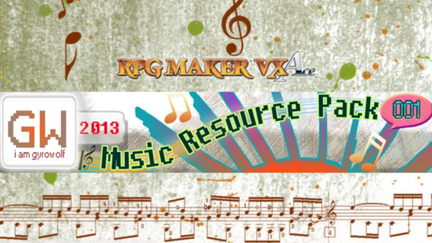 Product cover for RPG Maker VX Ace: Gyrowolf's Music Resource Pack 001