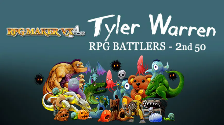 Product cover for RPG Maker VX Ace: Tyler Warren RPG Battlers – 2nd 50