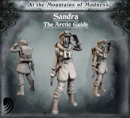 Sandra the Arctic Guide - At the Mountains of Madness