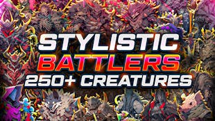 Stylistic Battlers - 250+ Creatures