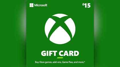 Microsoft Digital Gift Card - Xbox Live £15 (UK)