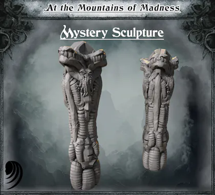 Mystery Sculpture - At the Mountains of Madness
