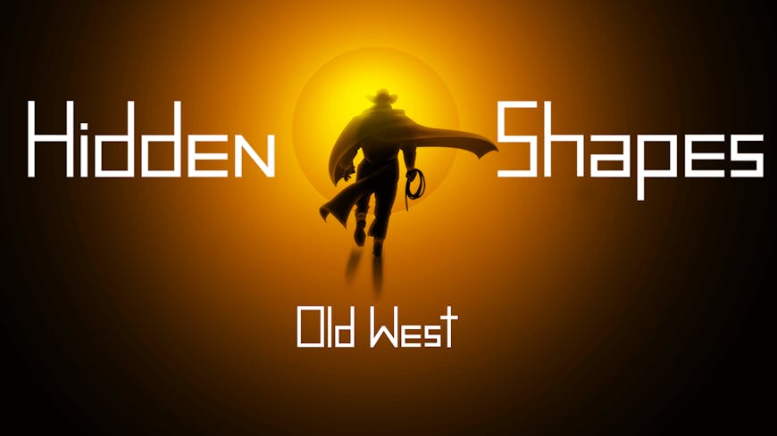 Product cover for Hidden Shapes Old West - Jigsaw Puzzle Game
