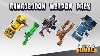 Worms Rumble - Armageddon Weapon Skin Pack