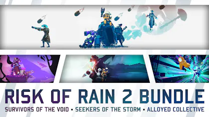 Product cover for Risk of Rain 2 + Survivors of the Void + Seekers of the Storm + Alloyed Collective Bundle