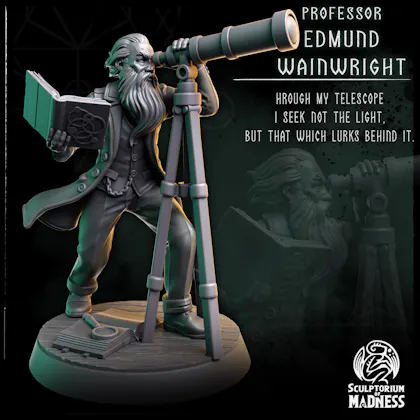 Professor Edmund Wainwright - Cthulhu Investigator