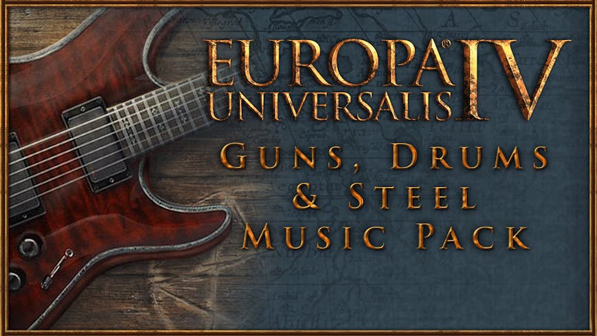 Product cover for Europa Universalis IV: Guns, Drums and Steel music pack
