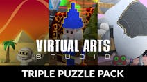 Product cover for Virtual Arts Studio Triple Puzzle Pack