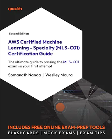 Product cover for AWS Certified Machine Learning - Specialty (MLS-C01) Certification Guide - Second Edition