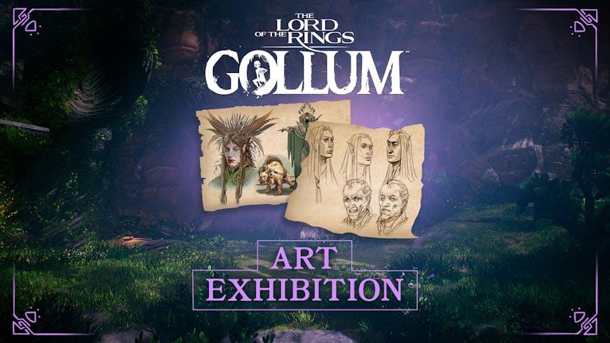 Product cover for The Lord of the Rings: Gollum™ - Art Exhibition