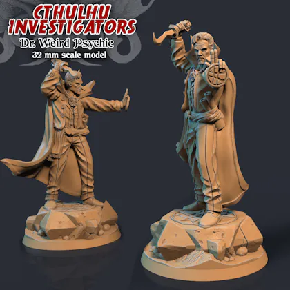 Dr Weird Psychic - Cthulhu Investigators