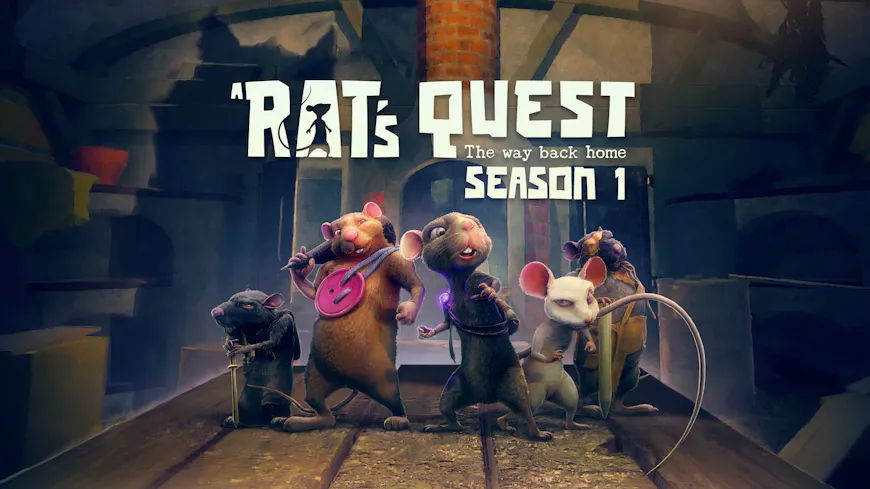 Product cover for A Rat's Quest - The Way Back Home | Season 1