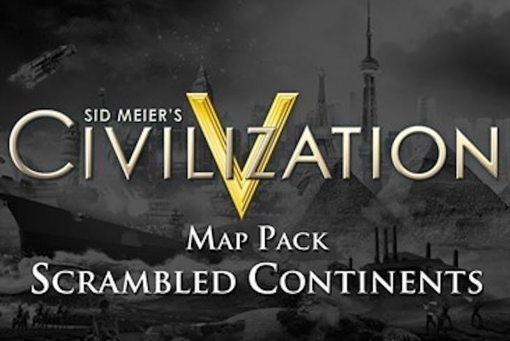 Product cover for Sid Meier's Civilization V: Scrambled Continents Map Pack DLC