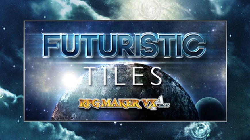 Product cover for RPG Maker VX Ace: Futuristic Tiles Resource Pack DLC