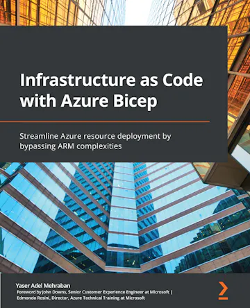 Product cover for Infrastructure as Code with Azure Bicep