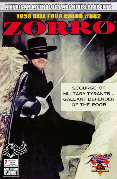 AM Archives Zorro 1958 Dell #882