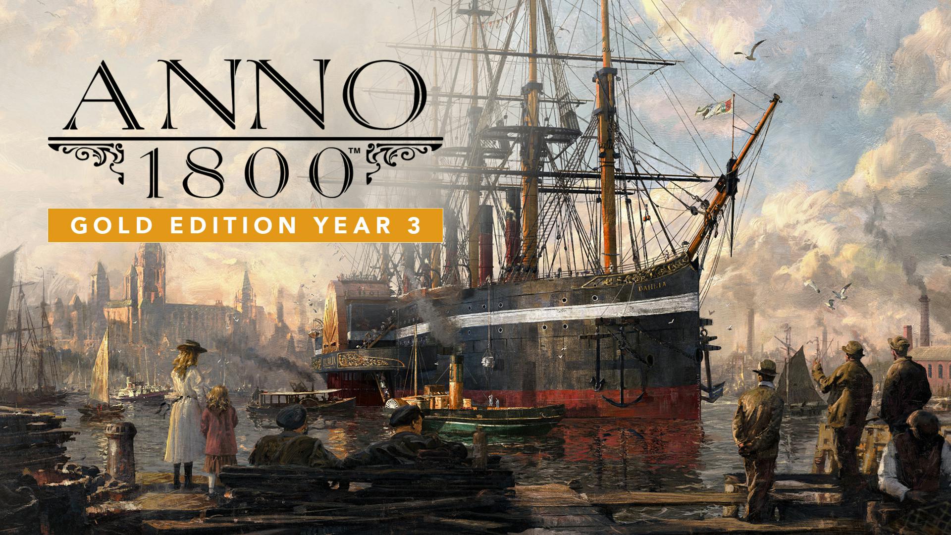 Anno 1800 gold edition что входит