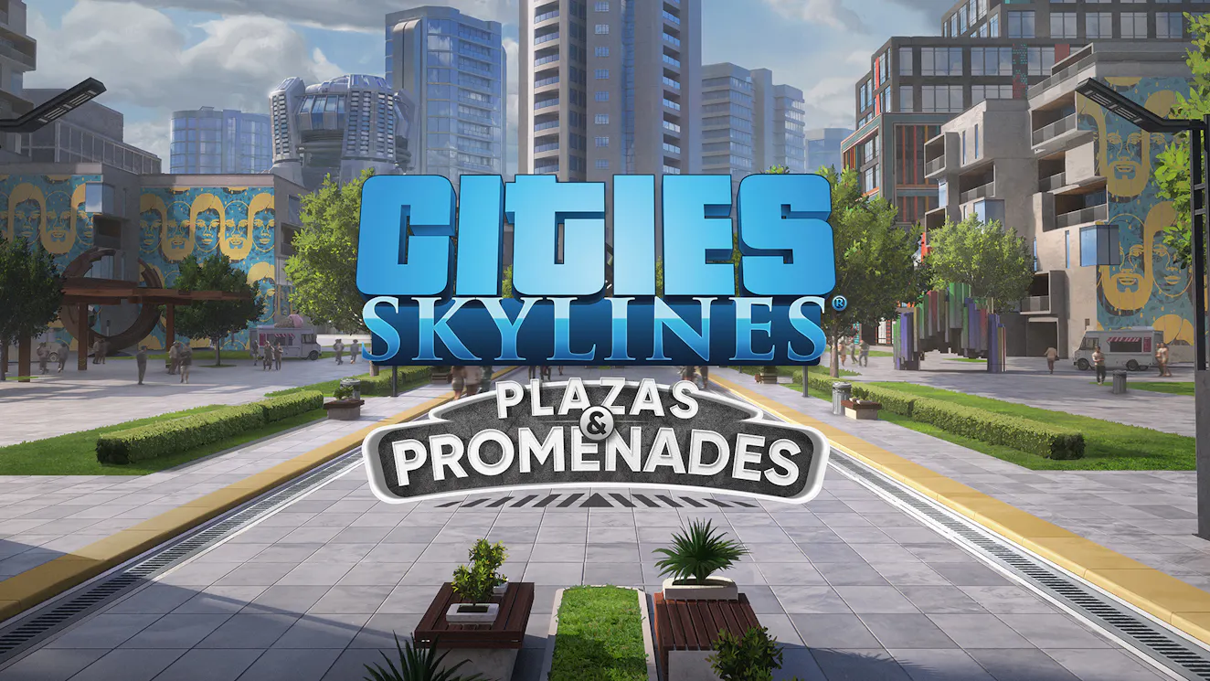 Product cover for Cities: Skylines - Plazas & Promenades - DLC