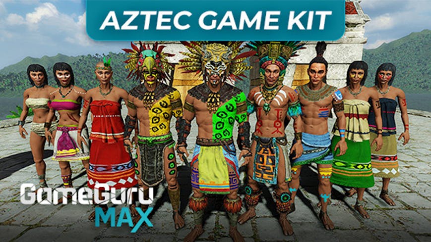 GameGuru MAX Aztec Game Kit