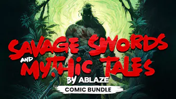 Product cover for Savage Swords & Mythic Tales by Ablaze Comic bundle