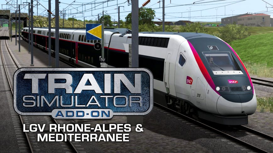 Train Simulator: LGV Rhône-Alpes & Méditerranée Route Extension Add-On