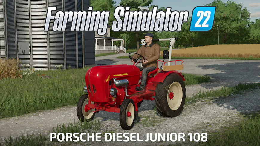 Product cover for Farming Simulator 22 - Porsche Diesel Junior 108