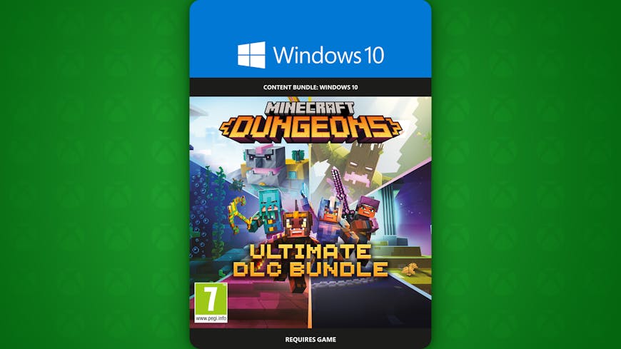 Product cover for Minecraft Dungeons: Ultimate DLC Bundle - Windows 10