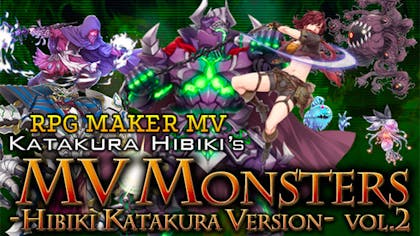Product cover for RPG Maker MV - MV Monsters HIBIKI KATAKURA ver Vol.2 - DLC