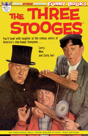 Product cover for The Three Stooges Four Color 1959