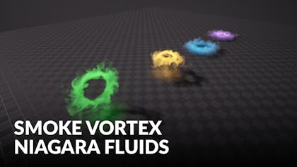 Smoke Vortex Niagara Fluids