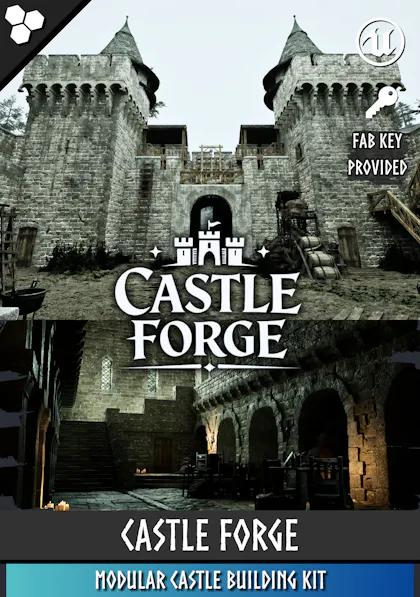 Castle Forge: Modular Medieval Castle 