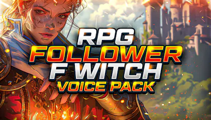 RPG Follower - F Witch Voice Pack