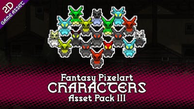Character Sprites Wave 3 - Fantasy Dreamland
