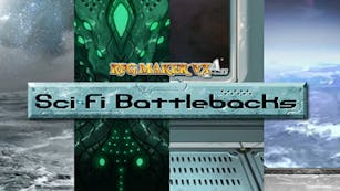 Product cover for RPG Maker VX Ace: Sci Fi Battlebacks - DLC