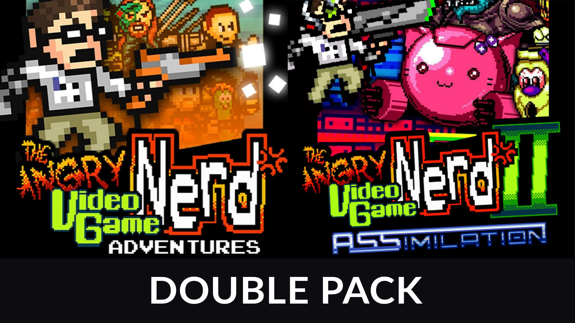 Angry Video Game Nerd Double Pack | Steam Game Bundle | Fanatical