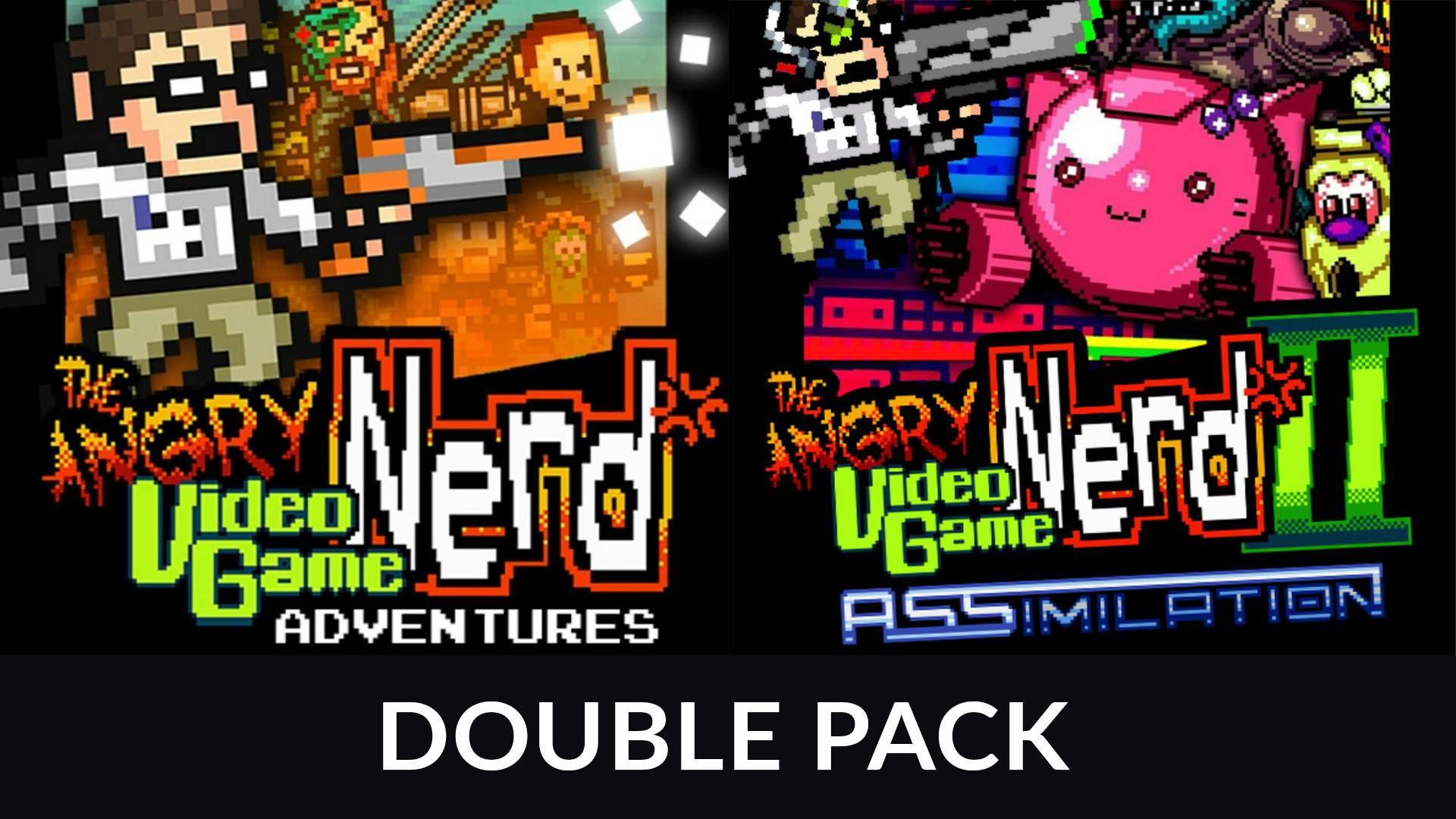 Angry Video Game Nerd Double Pack Steam Game Bundle Fanatical