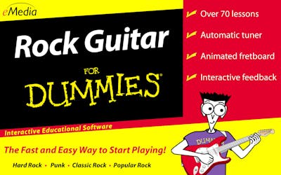 Rock Guitar For Dummies - Interactive Educational Software