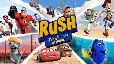 Product cover for RUSH: A Disney • PIXAR Adventure