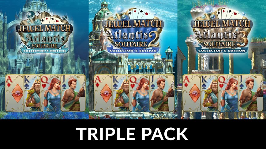 Product cover for Jewel Match Atlantis Triple Pack