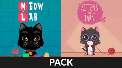 Meow Lab & Kittens and Yarn Pack