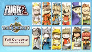 Product cover for Fuga: Melodies of Steel 2 - Tail Concerto Costume Pack - DLC