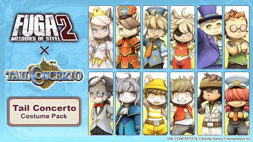 Product cover for Fuga: Melodies of Steel 2 - Tail Concerto Costume Pack