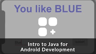 Intro to Java for Android Development