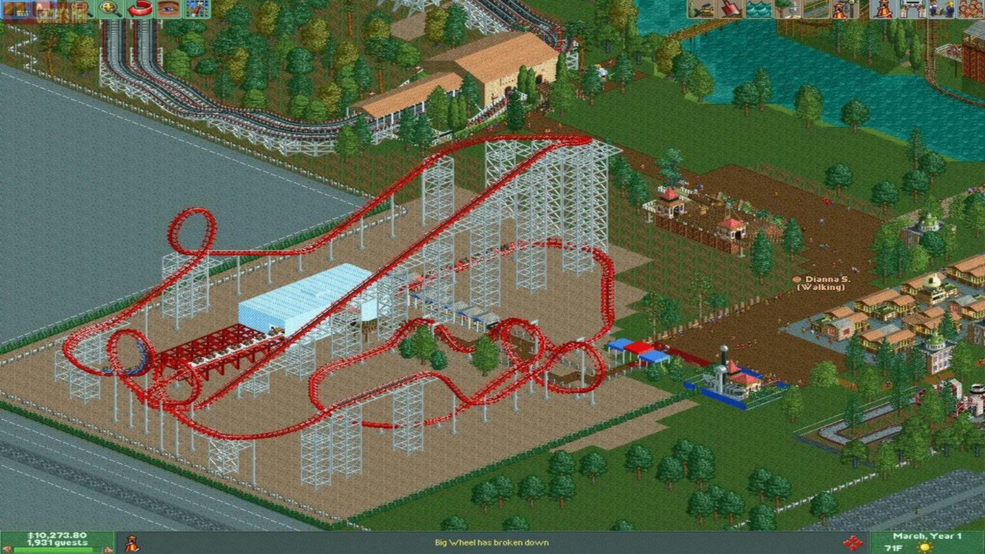 RollerCoaster Tycoon 2 Triple Thrill Pack Steam PC Game Fanatical
