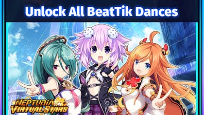 Product cover for Neptunia Virtual Stars - Unlock All BeatTik Dances - DLC
